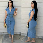 Karlotta Denim Dress