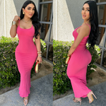 Snatched Pink Dress
