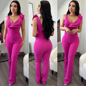 Renata Shimmery Couture Jumpsuit