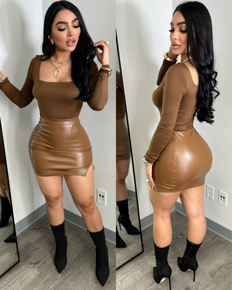 Lorrein Brown Bodysuit