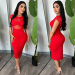 Mabel Mesh  Dress