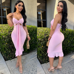 Salma Pink Mermaid Dress