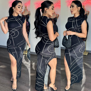Rutilia Ribbed Dress