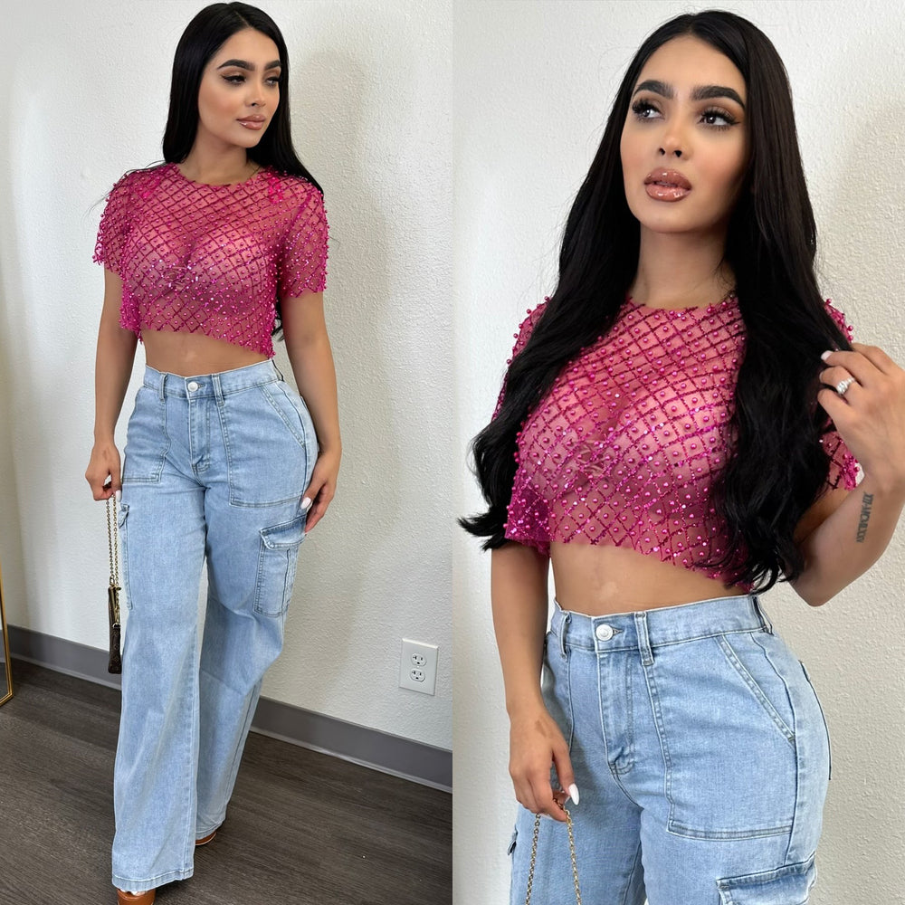 Davincy Fuchsia Top