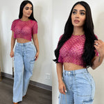 Davincy Fuchsia Top