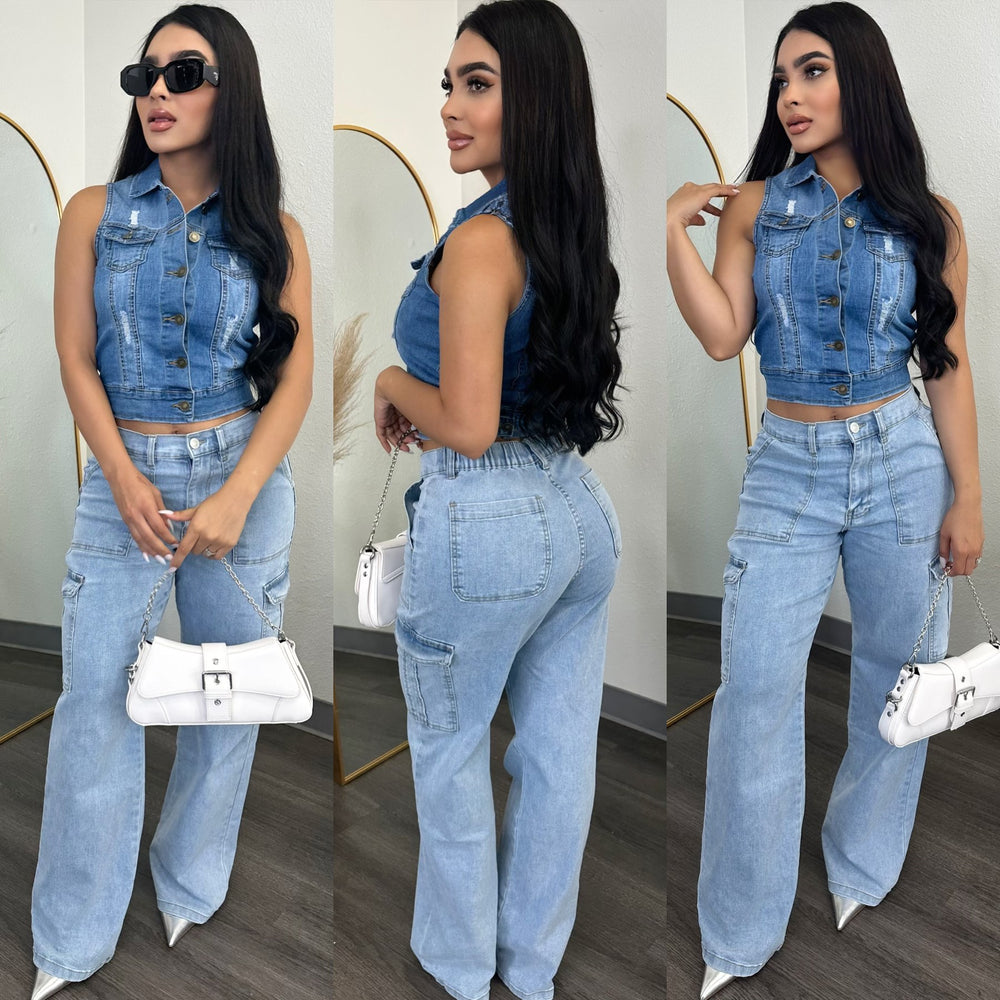 Jude Denim Vest