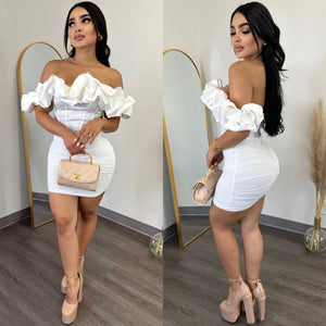 Rompe Corazones White Mini Dress