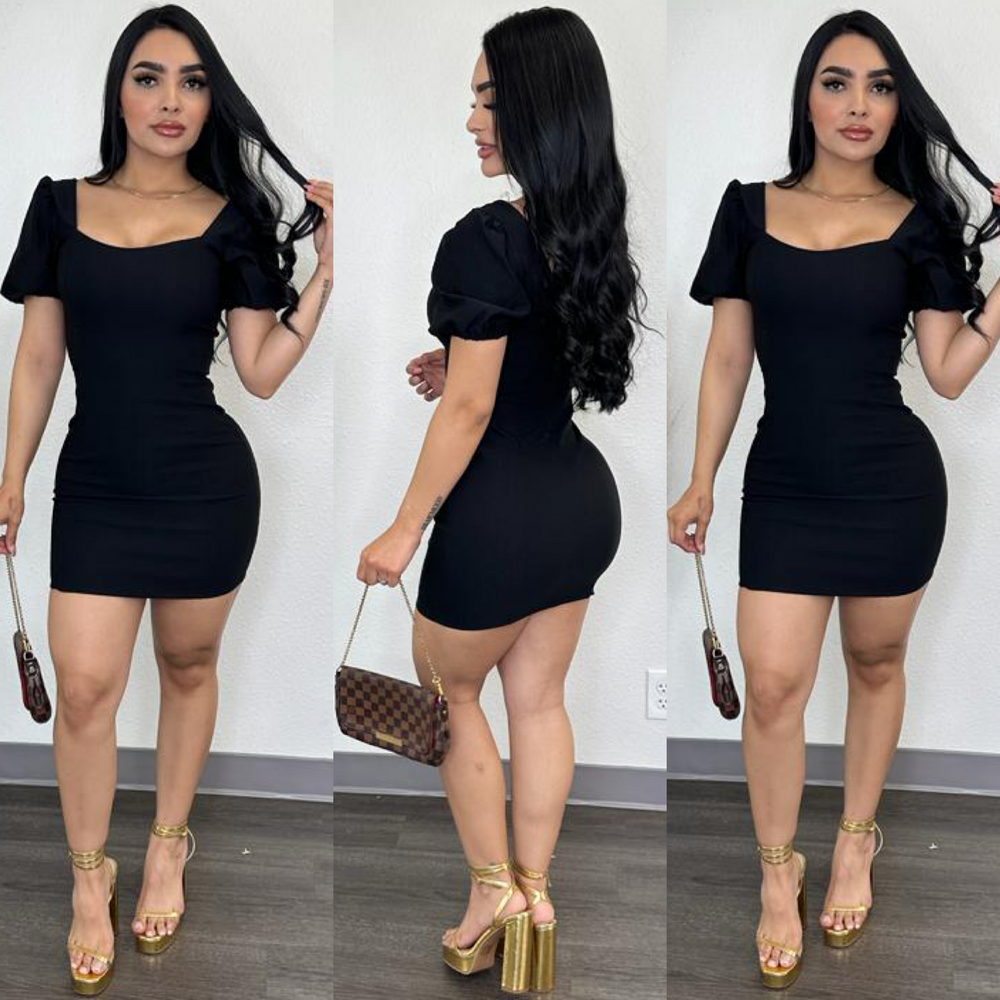 Brigitta (Black) Dress