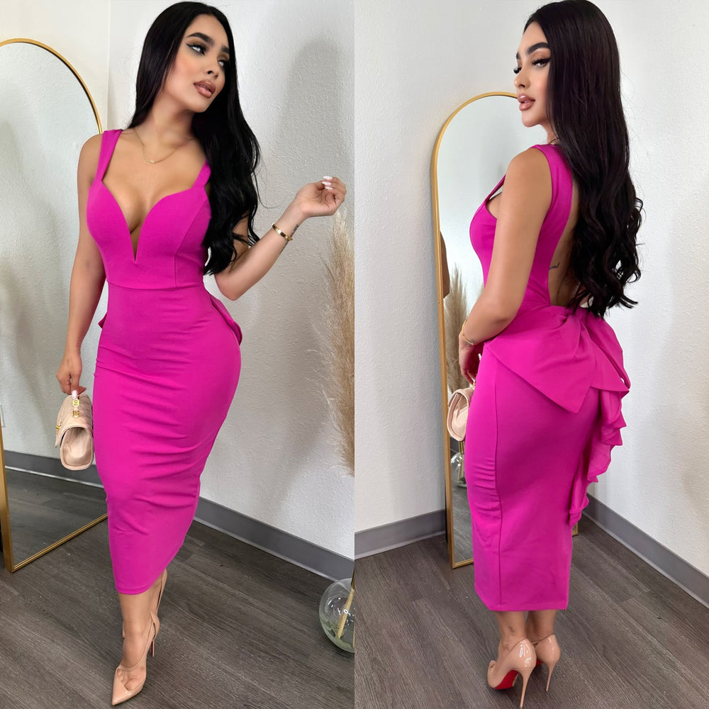 Xamira Pink Couture Dress
