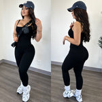 Snatched Black Jumpsuit