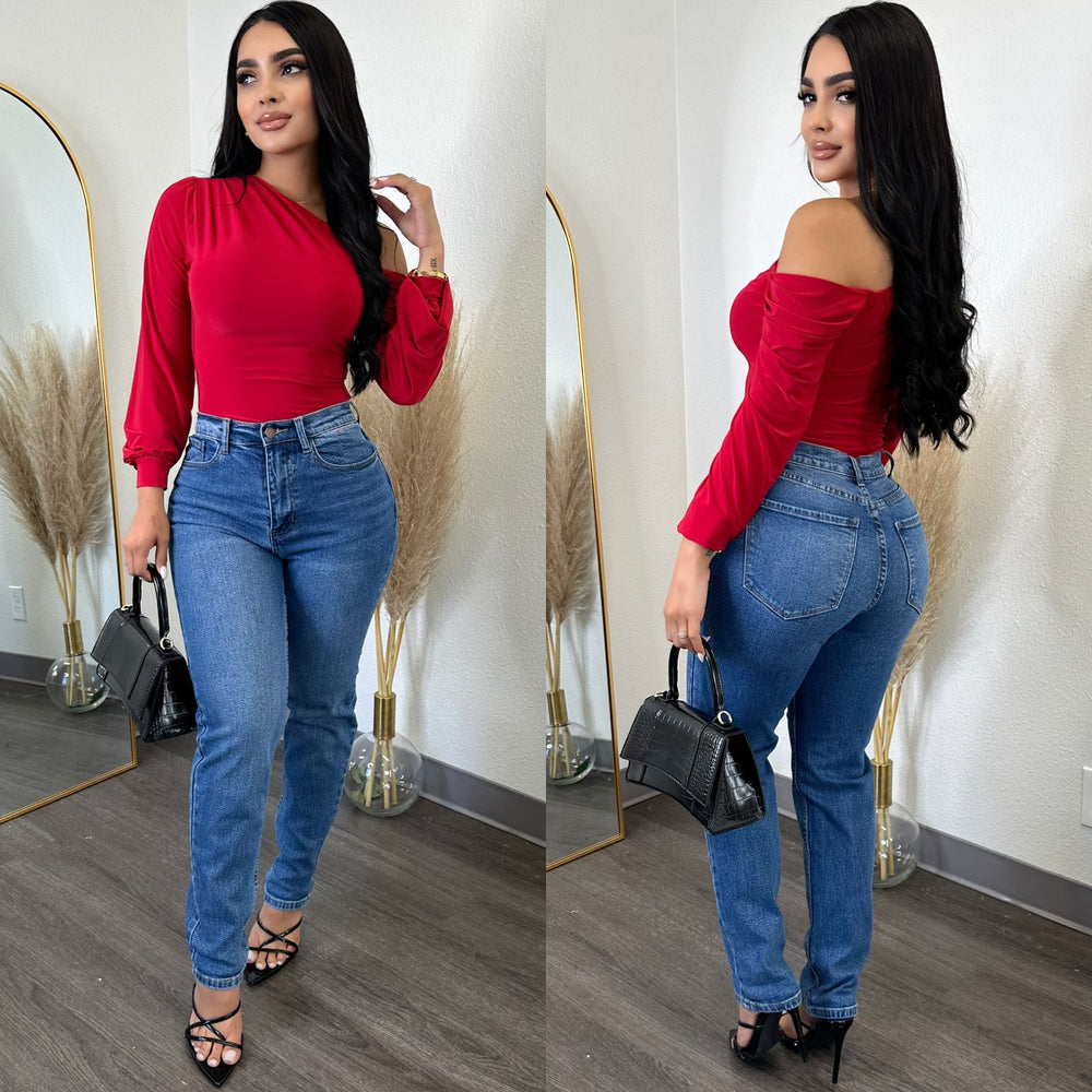 Iara (Red) Bodysuit