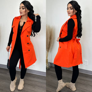 
            
                Load image into Gallery viewer, Leonel (Orange) Couture Vest
            
        