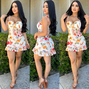 Giana Floral Mini Dress