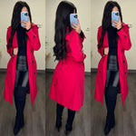 Leonel  Magenta Couture Coat