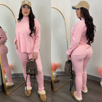 Oma Pink Sweater 3Pc Set