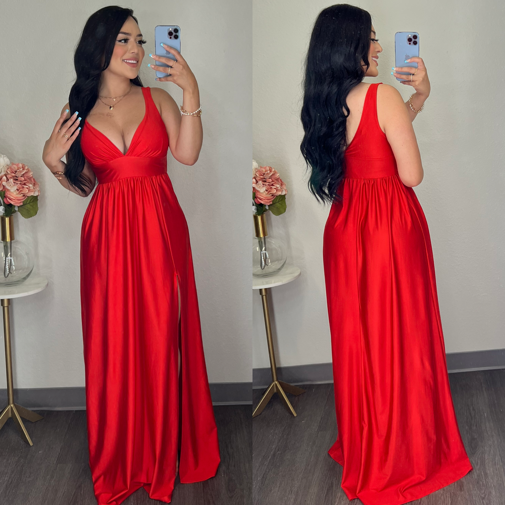 Audrey (Red) Gown